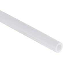 16ft PTFE Tube 1mm ID x 2mm OD PTFE Tubing for PLA ABS 3D Printer Filament, Clear Connector Tubing