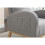 (Foam, LIGHT GREY) Mid-Century Teddy Rocking Chair, Light Grey 2