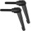 2Pcs M8 x 40mm Adjustable Knobs Handle Male Thread Push Button Ratchet Quick Release Locking Rotating Bolt for Lathe Machinery, Black 1