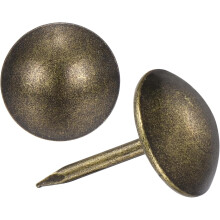 Upholstery Tacks Nail Pins Furniture, 500Pcs 11x17mm Thumb Tack Pins Assortment Kit Carbon Steel for Home Sofa DIY Decorative Nail Heads Nails, Green