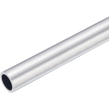 6063 Aluminum Round Tube, 30mm OD 20mm Inner Dia 400mm Length Pipe Tubing for Industry DIY Projects