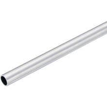6063 Aluminum Round Tube, 10mm OD 8mm Inner Dia 400mm Length Pipe Tubing for Industry DIY Projects