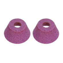 2pcs 2-Inch Flaring Cup Grinding Wheel 80 Grits Pink Aluminum Oxide PA Surface Grinding Ceramic Tools