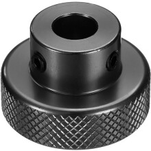 Anodization Aluminum Alloy Handwheel 7mm Bore 30mm OD Knurled Knob Turning Handle with Wrench for Milling Machine Lathe Slide Displacement Platform, B
