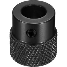 Anodization Aluminum Alloy Handwheel 10mm Bore 20mm OD Knurled Knob Turning Handle with Wrench for Milling Machine Lathe Slide Displacement Platform,