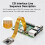 3X Módulo de Câmera de 8 MP para Raspberry Pi 5 Câmera IMX219 Ângulo de Visão de 160 Graus Câmera de Interface CSI 4