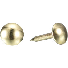 Upholstery Tacks Nail Pins Furniture, 500Pcs 6.4x13mm Thumb Tack Pins Assortment Kit Carbon Steel for Home Sofa DIY Decorative Nail Heads Nails, Gold