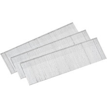 1000Pcs 18 Gauge Brad Nails, 1-1/2" Length Straight Finish Nails, Galvanized Carbon Steel Nails for Woodworking Construction, Silver Blue