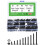 Hex Socket Bolt Kits (M3), Grade 12.9 Carbon Steel Hex Socket Drive Screw, Black 1