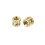 M3 x 4mm(L) x 5mm(OD) Female Thread Brass Knurled Threaded Insert Embedment Nuts, 120Pcs 1