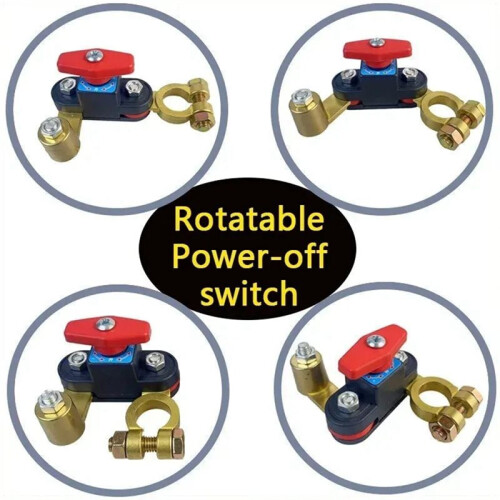 2 Set Dual Voltage Battery Master Cut Off  for Vehicle Power Management 1
