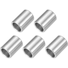 5 Pcs Stainless Steel Spacers, 12mm ID x 16mm OD x 22mmL 304 Stainless Steel Bushing Screw Standoff Unthreaded Round Spacer for 1/2" or M12 Screws Bol