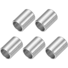 5 Pcs Stainless Steel Spacers, 8mm ID x 10mm OD x 14mmL 304 Stainless Steel Bushing Screw Standoff Unthreaded Round Spacer for 5/16" or M8 Screws Bolt