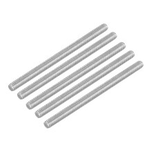 10Pcs M4 x 60mm Fully Threaded Rod 304 Stainless Steel Right Hand Threads Bar Studs for Anchors Bolts, Clamps, Hangers and U-Bolts, 0.7 Thread Pitch