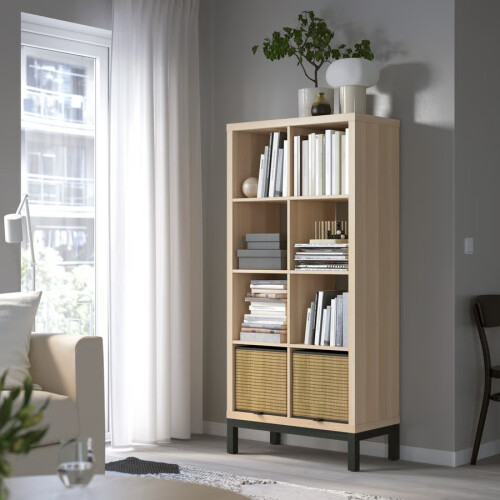 IKEA KALLAX 8 Cube Unit with Underframe 77x164