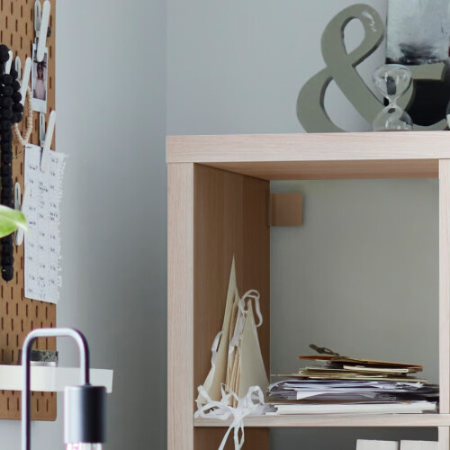 IKEA KALLAX 8 Cube Unit with Underframe 77x164 1