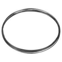 Tungsten Wire, 99.99% High Purity Tungsten Wire 0.01mm Dia x 5 Meter Length Tungsten Filament Metal Coil for Light Bulb Production Electronics Industr