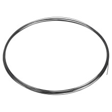 Tungsten Wire, 99.99% High Purity Tungsten Wire 0.2mm Dia x 3 Meter Length Tungsten Filament Metal Coil for Light Bulb Production Electronics Industry