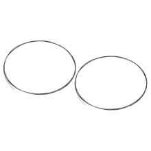 2 Pcs Tungsten Wire, 99.99% High Purity Tungsten Wire 0.3mm Dia x 2 Meter Length Tungsten Filament Metal Coil for Light Bulb Production Electronics In