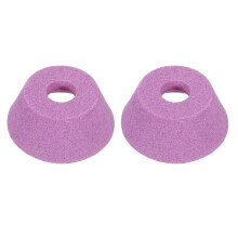 2pcs 3-Inch Flaring Cup Grinding Wheel 80 Grits Pink Aluminum Oxide PA Surface Grinding Ceramic Tools