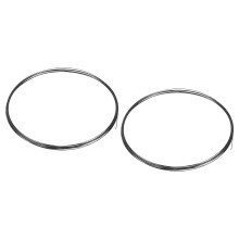 2 Pcs Tungsten Wire, 99.95% High Purity Tungsten Wire 0.1mm Dia x 3 Meter Length Tungsten Filament Metal Coil for Light Bulb Production Electronics In