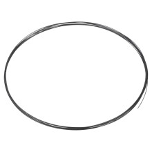 Tungsten Wire, 99.95% High Purity Tungsten Wire 0.03mm Dia x 4 Meter Length Tungsten Filament Metal Coil for Light Bulb Production Electronics Industr