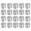 100Pcs Helical Threaded Inserts, M8-1.25x1.5D 304 Stainless Steel Threaded Socket, Thread Repair Insert for Plastic Wood Thread Repair 1
