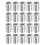 50Pcs Helical Threaded Inserts, M6-1x3D 304 Stainless Steel Threaded Socket, Thread Repair Insert for Plastic Wood Thread Repair 1