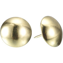 Upholstery Tacks Nail Pins Furniture, 30Pcs 25x25mm Thumb Tack Pins Assortment Kit Carbon Steel for Home Sofa DIY Decorative Nail Heads Nails, Gold