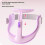 Posture Reminder Neck Support Collar for Office Reading and Home Rests Blue L 2
