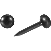 Upholstery Tacks Nail Pins Furniture, 50Pcs 5x17mm Thumb Tack Pins Assortment Kit Carbon Steel for Home Sofa DIY Decorative Nail Heads Nails, Black