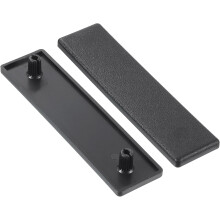 6Pcs Extruded End Cap Nylon, 80x20mm T-Slot Aluminum Profile 2080 European Standard End Cap Extrusion Plug for Trolley, Fish Tank Rack, Storage Rack,