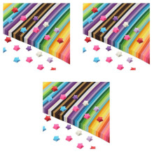 6180 Sheets Star Origami Paper 27 Assortment Color Paper Strip Double Sided Origami Solid Color Decoration Paper Strips