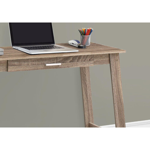 Monarch Specialties Computertisch mit Schublade, Dunkelgrau, 42 Zoll lang 2