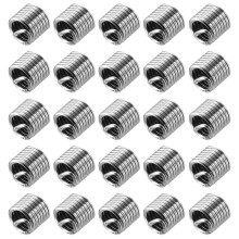 50pcs Wire Thread Inserts 5/16-18 UNC 1.5D(15/32") 304 Stainless Steel Helical Type Coiled Thread Repair Kit Wire Screw Threaded Sleeve Sheath for Mec