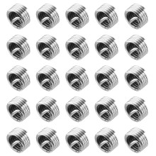 50pcs Wire Thread Inserts 10-32 UNF 1D(3/16") 304 Stainless Steel Helical Type Coiled Thread Repair Kit Wire Screw Threaded Sleeve Sheath for Mechanic
