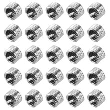 60pcs Wire Thread Inserts 1/4-20 UNC 1D(1/4") 304 Stainless Steel Helical Type Coiled Thread Repair Kit Wire Screw Threaded Sleeve Sheath for Mechanic