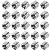 30pcs Wire Thread Inserts 10-24 UNC 1.5D(9/32") 304 Stainless Steel Helical Type Coiled Thread Repair Kit Wire Screw Threaded Sleeve Sheath for Mechan