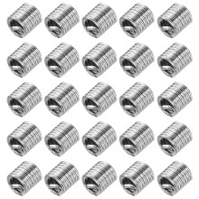 40pcs Wire Thread Inserts 4-40 UNC 2D(7/32") 304 Stainless Steel Helical Type Coiled Thread Repair Kit Wire Screw Threaded Sleeve Sheath for Mechanica