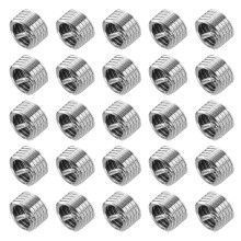 40pcs Wire Thread Inserts M4 x 0.7 1D(4mm) Metric 304 Stainless Steel Helical Type Coiled Thread Repair Kit Wire Screw Threaded Sleeve Sheath for Mech