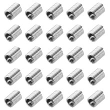 50pcs Wire Thread Inserts 10-32 UNF 2.5D(15/32") 304 Stainless Steel Helical Type Coiled Thread Repair Kit Wire Screw Threaded Sleeve Sheath for Mecha