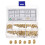 120pcs M3 M4 Metric Threaded Inserts Brass Heat Set Insert Knurled Nuts Assortment Kit, 3D Printing Brass Nuts Female Threaded Inserts Nuts 1
