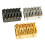 6 String Guitar Roller Saddle Hardtail Bridge Top Load Tailpiece Replacement Kit Silver 9