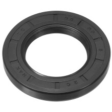 Oil Seal, TC 35mm x 58mm x 8mm Nitrile Rubber Cover Double Lip with Spring for Mechanical Motive Axle Bearing Shaft, Black