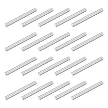 60Pcs M4x40mm 304 Stainless Steel Dowel Pin, Cylindrical Shelf Support Peg Pin Parallel Pin Fastener for Mechanical Manufacturing, Industry, Furniture