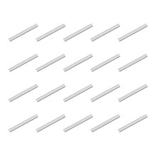 120Pcs M1x10mm 304 Stainless Steel Dowel Pin, Cylindrical Shelf Support Peg Pin Parallel Pin Fastener for Mechanical Manufacturing, Industry, Furnitur