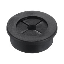 Cable Cord Grommet, 1 3/16" Inch (30mm) Desk Grommet Flexible Rubber Grommets Wire Hole Cover Pass Through for Office Computer Desk Wire Organizer, Bl