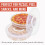 12-Inch Pie Carrier with Lid and Divider, 4-Pack Reusable Pizza Storage Container, Expandable Pie Carrier with Handle 7