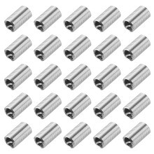 50pcs Wire Thread Inserts M10 x 1.5 3D(30mm) Metric 304 Stainless Steel Helical Type Coiled Thread Repair Kit Wire Screw Threaded Sleeve Sheath for Me