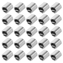 50pcs Wire Thread Inserts M8 x 1.25 2D(16mm) Metric 304 Stainless Steel Helical Type Coiled Thread Repair Kit Wire Screw Threaded Sleeve Sheath for Me